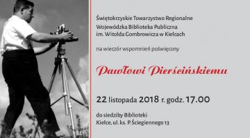 zaproszenie na spotkanie do WBP w Kielcach, 22.11. br.